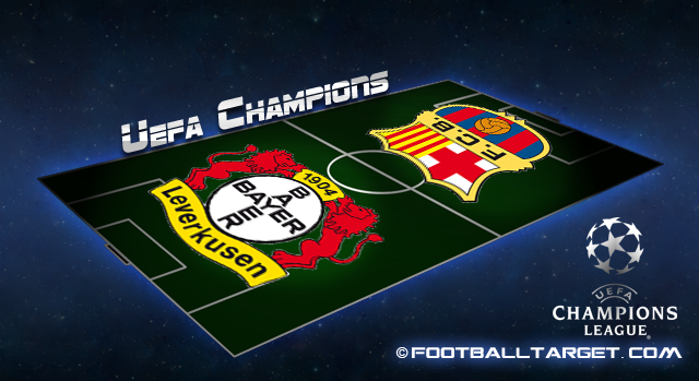 "Leverkusen " "barcelona" "champions league" "watch live"