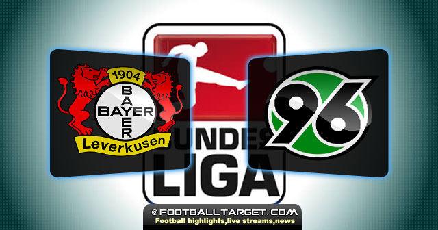 "Bayer Leverkusen – Hannover 96 " " Bayer Leverkusen – Hannover 96  bundesliga"
