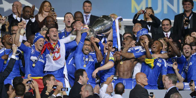 "chelsea celebration" " chelsea champions league"