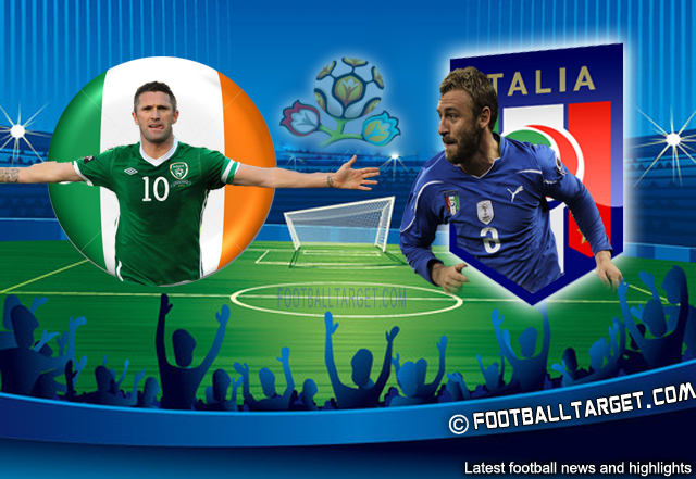 "Italy vs Ireland Republic" "Italy vs Ireland Republic Euro 2012"