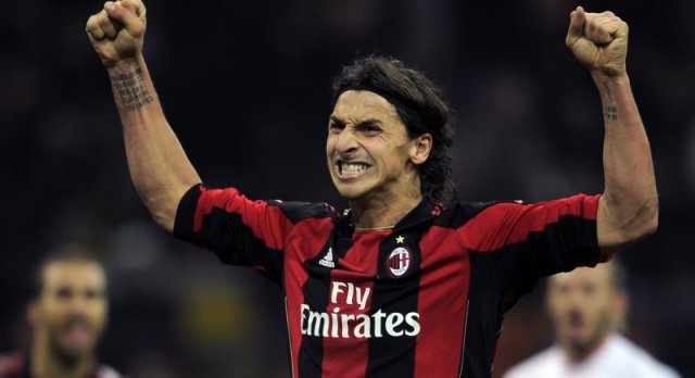 "ibrahimovic ac milan" "ibrahimovic " " ibrahimovic celebration"