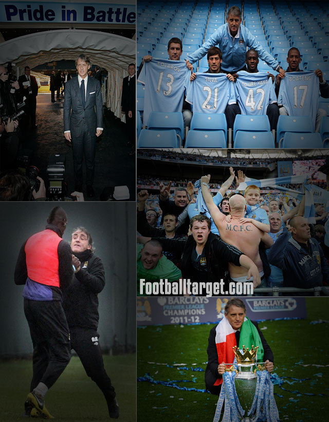 "Roberto Mancini Manchester City"