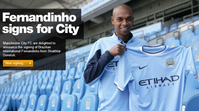 fernandinho manchester city