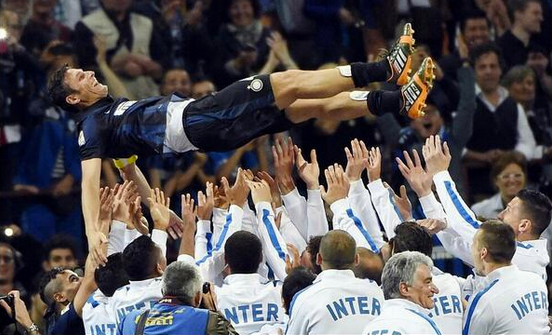 Javier Zanetti  farewell