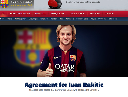 ivan rakitic barcelona