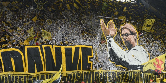 borussia dortmund klopp tifo