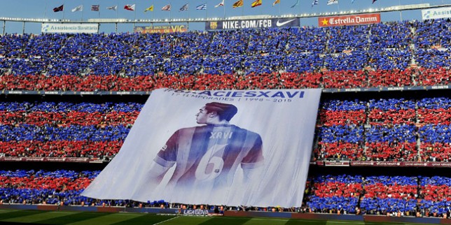 xavi farewell barcelona